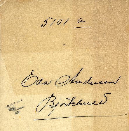 Eda Andersson Björkhult
Nyckelord: Andersson Björkhult