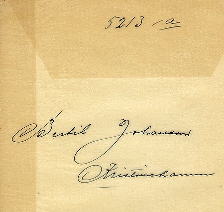 Bertil Johansson Kristinehamn
Nyckelord: Johansson Kristinehamn