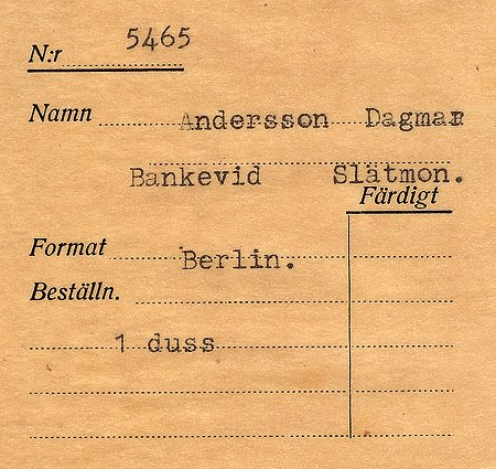 Dagmar Andersson Bankevid Slätmon
Nyckelord: Andersson Slätmon