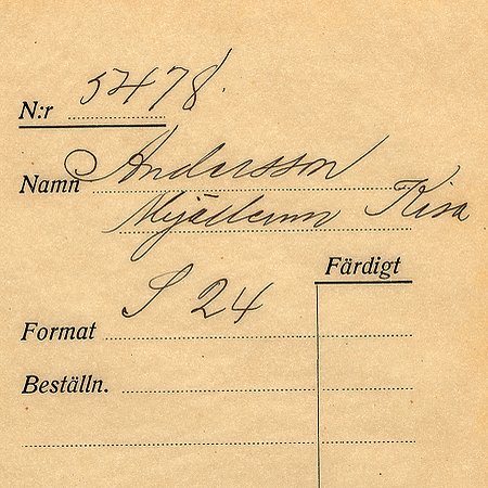 Andersson Mjällerum Kisa
Nyckelord: Andersson Kisa