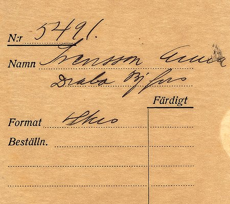 Gulla Svensson Drabo Björkfors
Nyckelord: Svensson Björkfors