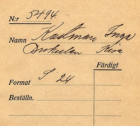 Inga Kastman Orrkullen Kisa
Nyckelord: Kastman Kisa