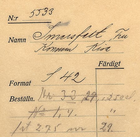 Fru Smersfelt Konsum Kisa
Nyckelord: Smersfelt Kisa