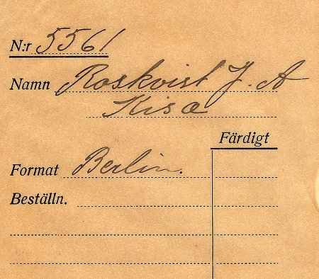 J A Roskvist Kisa
Nyckelord: Roskvist Kisa