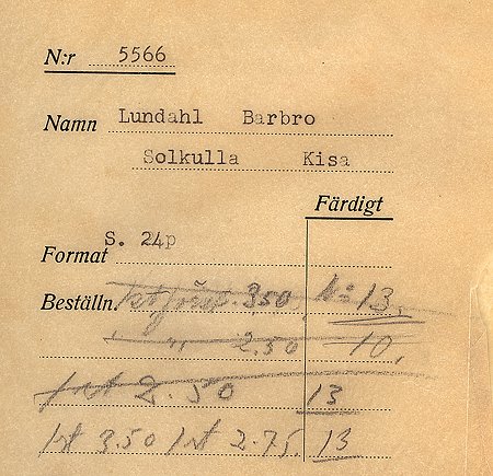 Barbro Lundahl Solkulla Kisa
Nyckelord: Lundahl Kisa