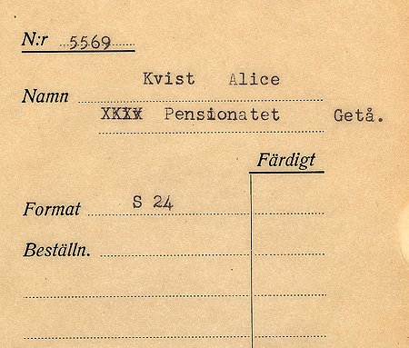 Alice Kvist Pensionatet Getå
Nyckelord: Kvist Getå