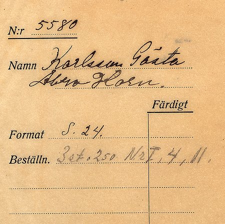 Gösta Karlsson Åbro Horn
Nyckelord: Karlsson Horn