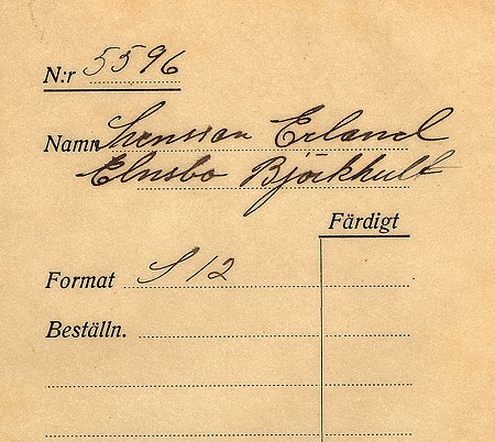 Erland Svensson Elnsbo Björkhult
Nyckelord: Svensson Björkhult