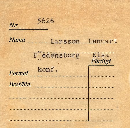 Lennart Larsson Fredensborg Kisa
Nyckelord: Larsson Kisa