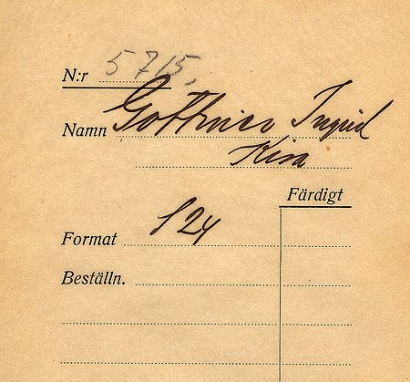 Ingrid Gothnier Kisa
Nyckelord: Gothnier Kisa