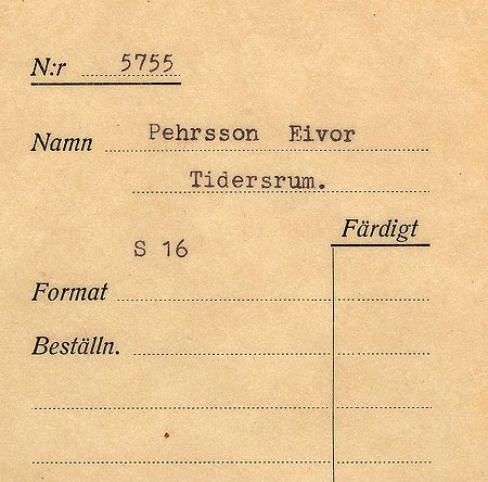 Eivor Pehrsson Tidersrum
Nyckelord: Pehrsson Tidersrum