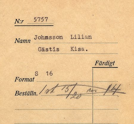 Lilian Johnsson Gästis Kisa
Nyckelord: Johnsson Kisa