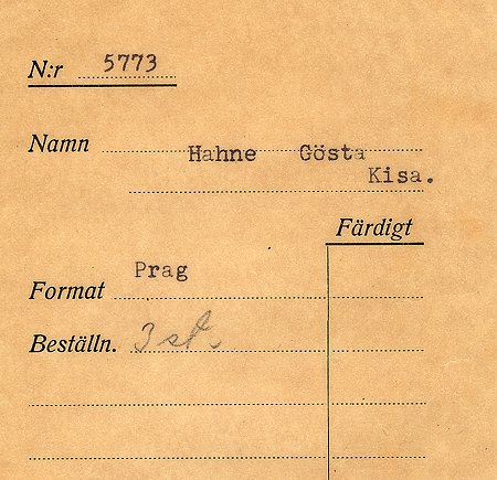 Gösta Hahne Kisa
Nyckelord: Hahne Kisa