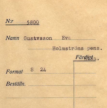 Eva Gustavsson Holmströms Pensionat Kisa
Nyckelord: Gustavsson Kisa