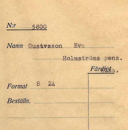 Eva Gustavsson Holmströms Pensionat Kisa
Nyckelord: Gustavsson Kisa