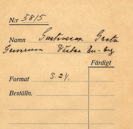 Greta Gustavsson Greverum Västra Eneby
Nyckelord: Gustavsson Västra Eneby