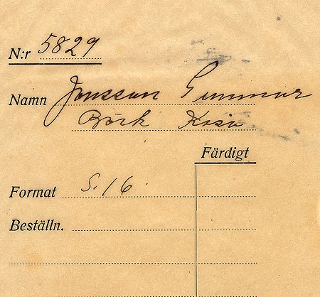 Gunnar Jonsson Bäck Kisa
Nyckelord: Jonsson Kisa