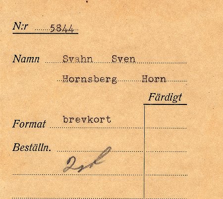 Sven Svahn Hornsberg Horn
Nyckelord: Svahn Horn