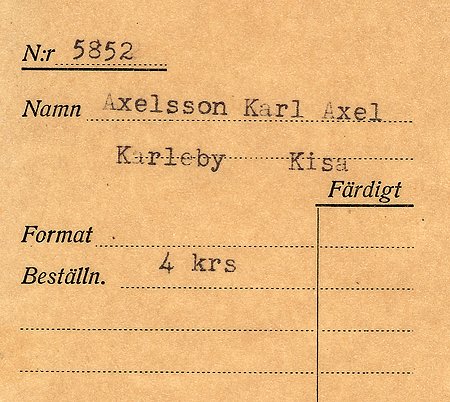 Karl-Axel Axelsson Karleby Kisa
Nyckelord: Axelsson Kisa