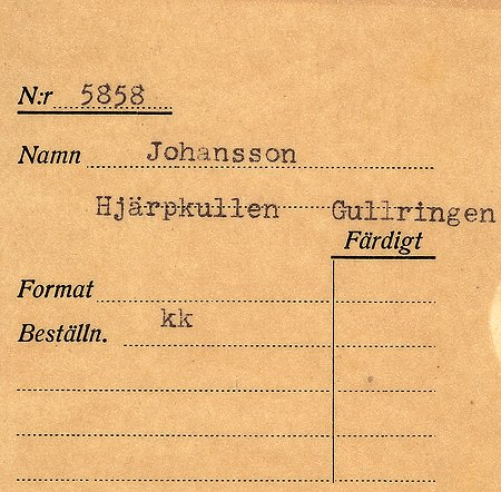 Johansson Gärpkullen Gullringen
Nyckelord: Johansson Gullringen