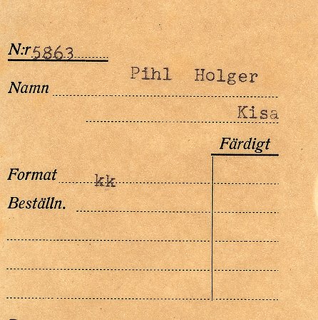 Holger Pihl Kisa
Nyckelord: Pihl Kisa