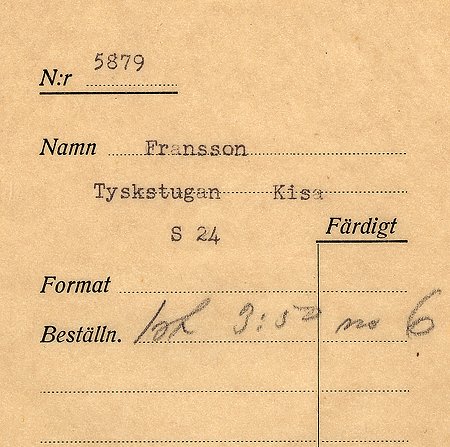 Fransson Tyskstugan Kisa
Nyckelord: Fransson Kisa