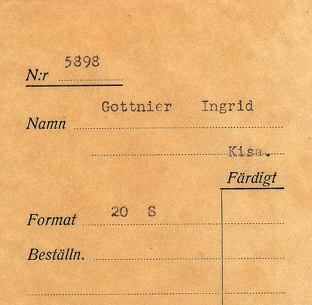 Ingrid Gothnier Kisa
Nyckelord: Gothnier Kisa
