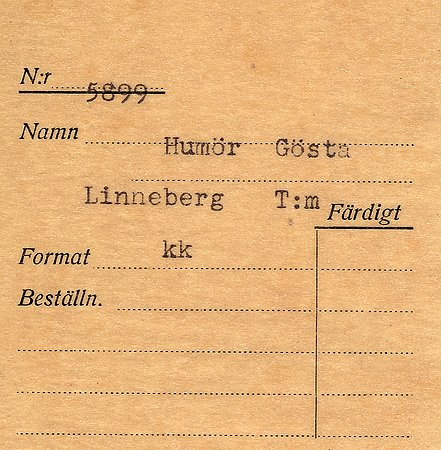 Gösta Humör Linneberg Tidersrum
Nyckelord: Humör Tidersrum