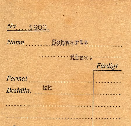 Schwartz Kisa
Nyckelord: Schwartz Kisa