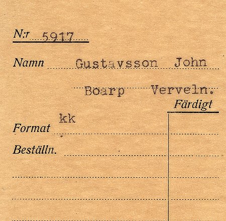 John Gustavsson Boarp Verveln
Nyckelord: Gustavsson Verveln