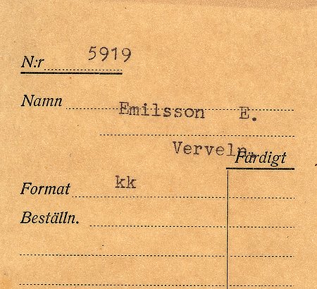 E Emilsson Verveln
Nyckelord: Emilsson Verveln