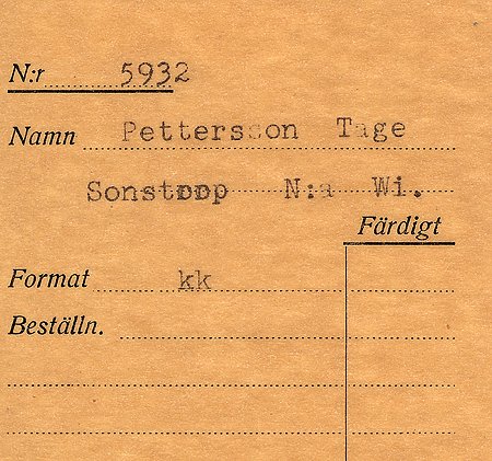 Tage Pettersson Sonstorp Norra Vi
Nyckelord: Pettersson Norra Vi
