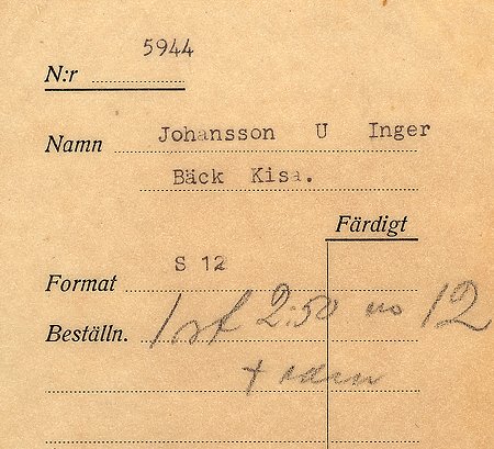 Inger Johansson Bäck Kisa
Nyckelord: Johansson Kisa