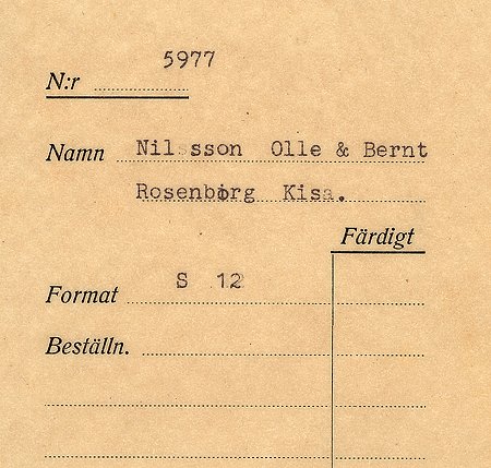 Bernt och Olle Nilsson Rosenborg Kisa
Nyckelord: Nilsson Kisa