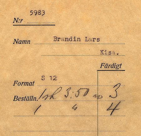 Lars Brandin Kisa
Nyckelord: Brandin Kisa