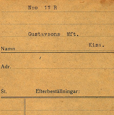 MFT Gustavsson Kisa
Nyckelord: Gustavsson Kisa