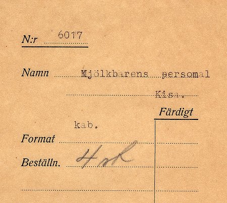 Personalen Mjölkbaren Kisa
Nyckelord: Mjölkbaren Kisa