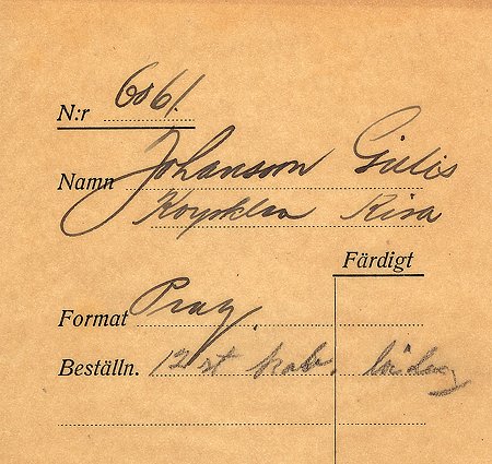 Gillis Johansson Korpklev Kisa
Nyckelord: Johansson Kisa