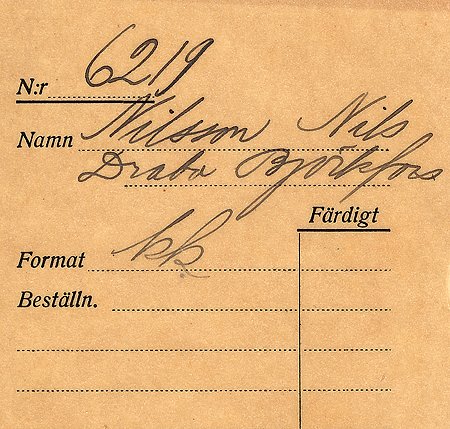 Nils Nilsson Drabo Björkfors
Nyckelord: Nilsson Björkfors
