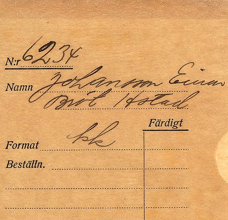 Einar Johansson Bröt Hägerstad
Nyckelord: Johansson Hägerstad