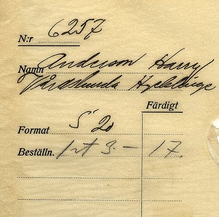 Harry Andersson Vårdslunda Hycklinge
Nyckelord: Andersson Hycklinge