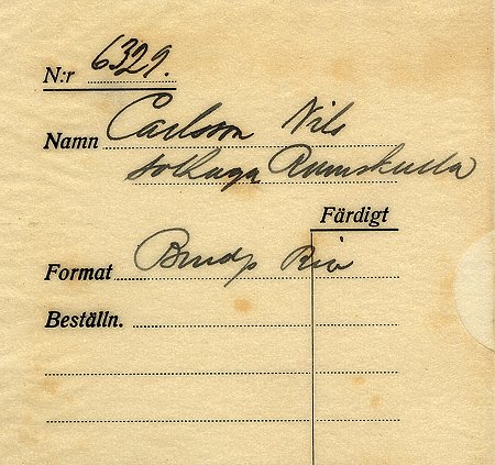 Nils Carlsson Solhaga Rumskulla
Nyckelord: Carlsson Rumskulla