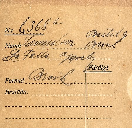 Bertil och Bernt Samuelsson Stora Falla Oppeby
Nyckelord: Samuelsson Oppeby