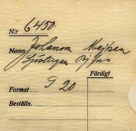 Majken Johansson Sjöstugan Björkfors
Nyckelord: Johansson Björkfors