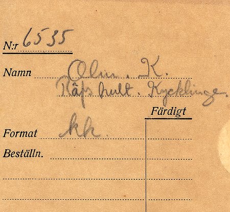 K Olin Räfshult Hycklinge
