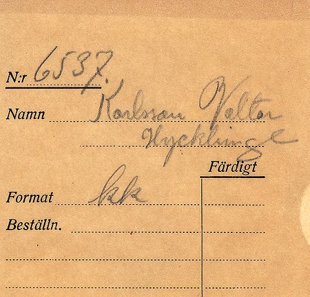 Valter Karlsson Hycklinge
Nyckelord: Karlsson Hycklinge