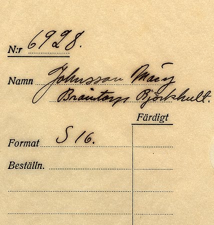 Mary Johnsson Bränntorp Björkhult
Nyckelord: Johnsson Björkhult