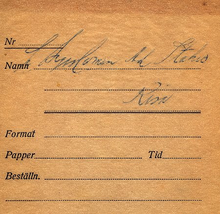 Syssloman Adolf Stahre Kisa
Nyckelord: Stahre Kisa
