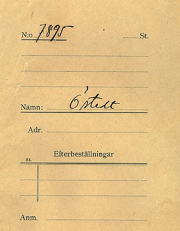 Östedt
Nyckelord: Östedt
