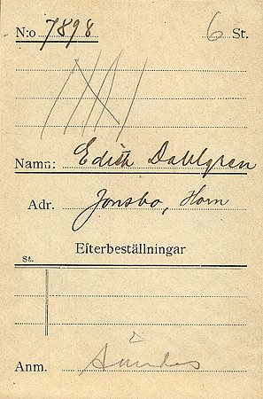 Edith Dahlgren Jonsbo Horn
Nyckelord: Dahlgren Horn